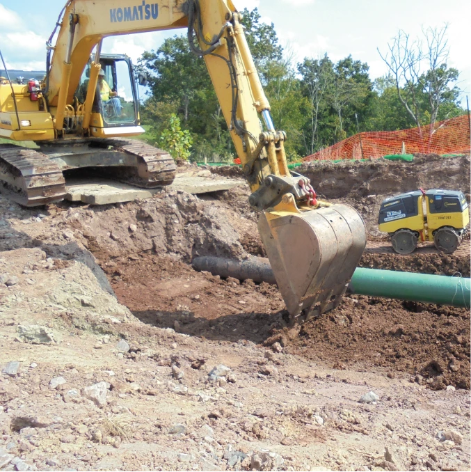 Erosion Control Services - Longwall Pipe Excavation Service